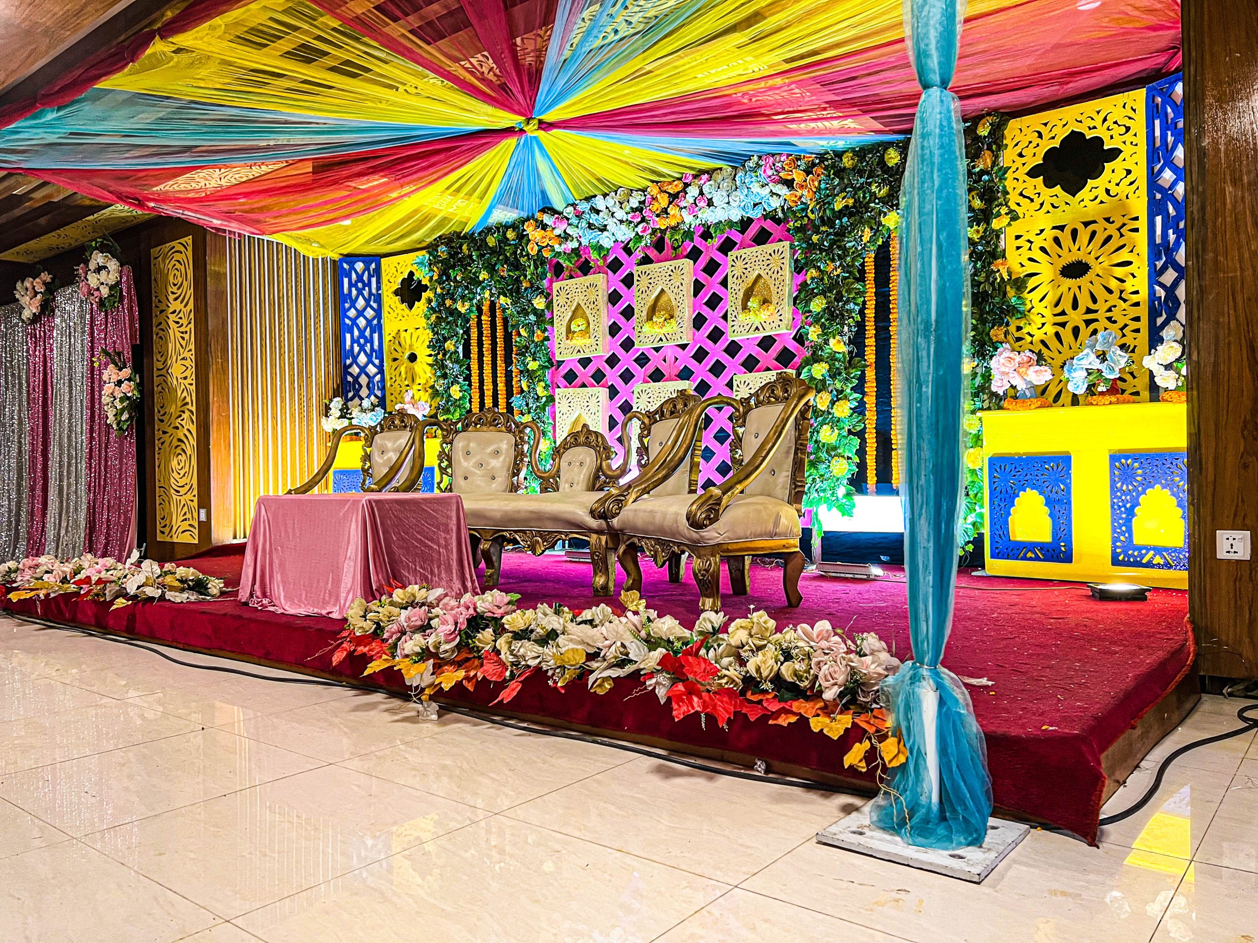 Holud & Mehendi Party Organize